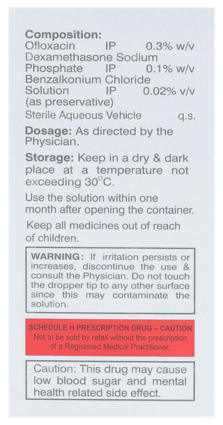 Ofron D Eye/Ear Drops 10Ml